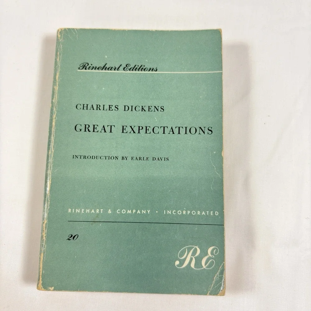 Great Expectations Charles Dickens 1951 Rinehart Editions  E-348